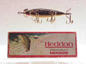Heddon Tadpolly Blue Scale Silver Color