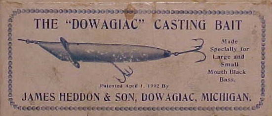 Heddon Dowagiac Box identification