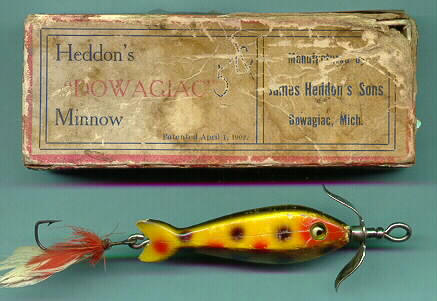 Heddon's Genuine Dowagiac Crab Wiggler Lure with Box (Lot 1266 - The  Winter Decoy & Sporting Art AuctionMar 3, 2022, 12:00pm)