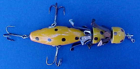 HOPALONG LURE ARNOLD TACKLE PAW PAW MI EXC. WOOD OLD