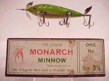5 Vintage Fly Fishing Lures Pflueger Biz Minnows